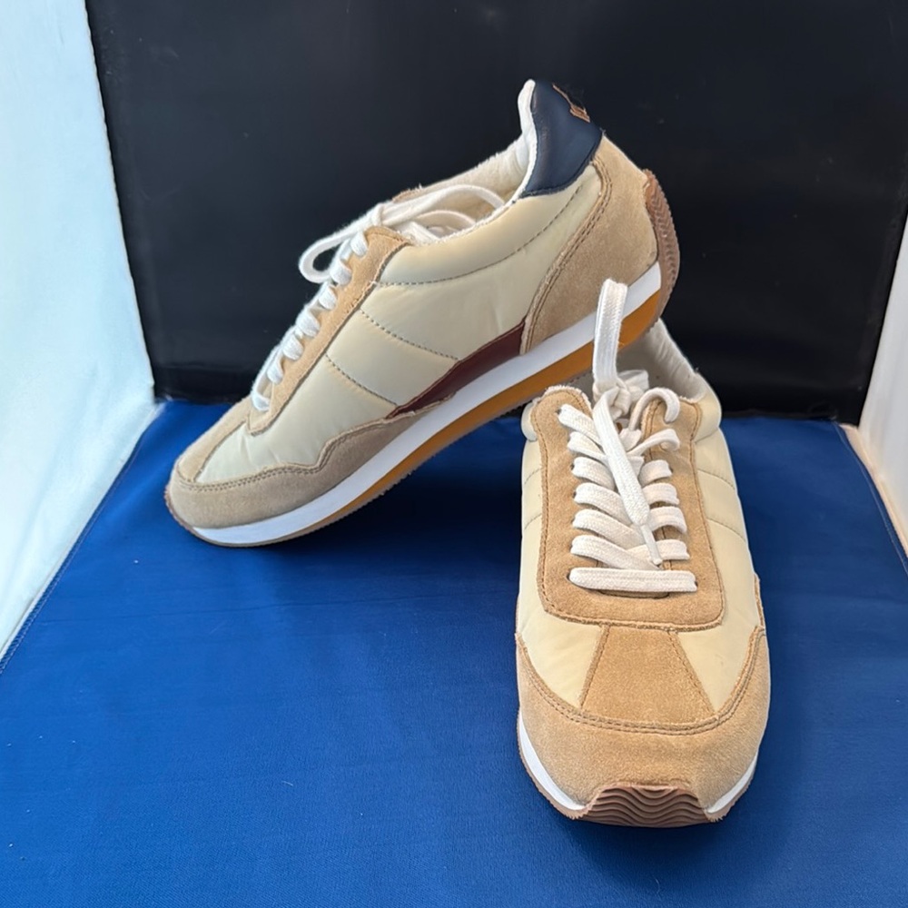 Madewell women’s‎ Beige and Brown Sneakers NEW